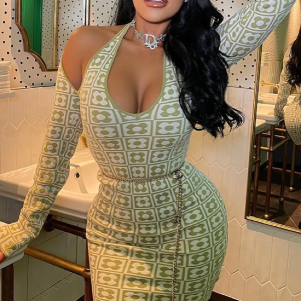 Sweater mini dress